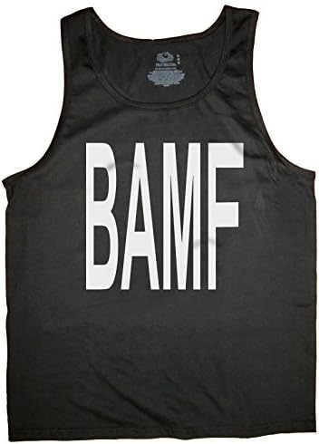 Ryott Designs BAMF Black Tank Top-X-Large