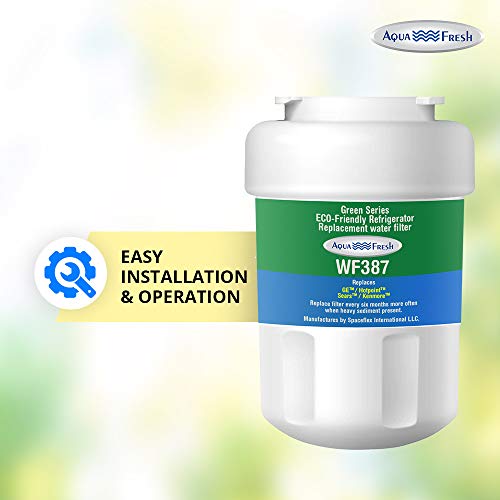 Aqua Fresh WF282 Replacement Refrigerator Water Filter – Compatible With GE MSWF, 101820/A, Carbon Filtration