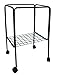 Mcage 60” Rolling Standing Bird Cage for Cockatiel Sun Conure Parakeet Finch Budgie Lovebird Canary Pet Bird Cage with Stand (Black)thumb 2