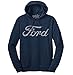 Ford Signature Pull Over Hoodie Soft Touch Hoodie-XL Navy Heather