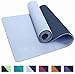 IUGA Yoga Mat Non Slip Textured Surface, Reversible Dual Color, Eco Friendly Yoga Mat with Carrying Strap, Thick Exercise & Workout Mat for Yoga, Pilates and Fitness (72″x 24″x 6mm)thumb 1