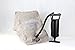 JJMG Universal Hand Pump for Inflating Leg Rest Travel Pillow Portable Convenient Manual Air Pump for Inflatables Double Quick Air Volume Heavy Duty PP Plastic for Tubing, Exercise Ball, etc
