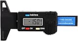 Nartel Tyre Tread Depth Gauge 0-25.4mm 1 inch LCD Display view 3