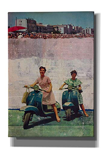 Epic Graffiti 'The Sweet Past' by DB Waterman, Canvas Wall Art, 18"x26"