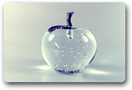 /;-Best Choice Beautiful Crystal Apple Clean Computer desk pad mat