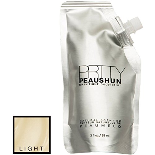 PRTTY PEAUSHUN Skin Tight Body Lotion - 3 oz Travel Size (Light)