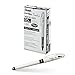 Pentel EnerGel Tradio Pearl Liquid Gel Pen, 0.5mm, Fine Line Capped, Needle Tip, Black Ink, Box of 12 (BLN115W-A)