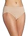 Bali Women's Comfort Revolution Hipster Panty, Nude, 8/9