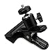 Patuo Tripod Camera Clip Clamp Flash Holder Mount w/ 360 Swivel Photography Ball-Head 1/4