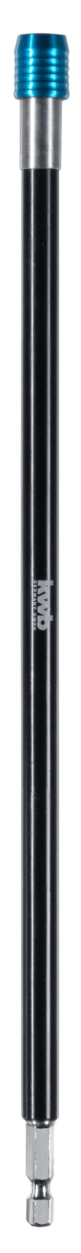 KWB EXTRA-LONG QUICK-CHANGE BIT HOLDER, DRILL EXTENSION (1/4'' X 300MM, HEX SHANK, E 6.3, MAGNETIC)