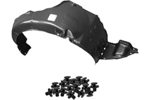 Parts N Go 2011-2013 Sonata Fender Liner with Clips Front Passenger Side Right HY1249124 868123Q000