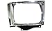 Evan-Fischer EVA18972055269 Headlight Door for Chevrolet S10 Pickup 82-90 RH And LH Included Chrome Replaces Partslink# GM2512121, GM2513121