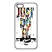 NIKE JUST DO IT Classic Design Print Black Case With Hard Shell Cover for Apple iPhone 5/5S