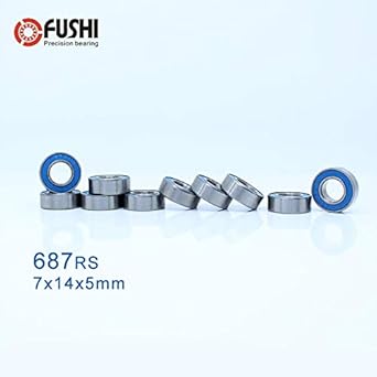 Подшипник 687 2rs
