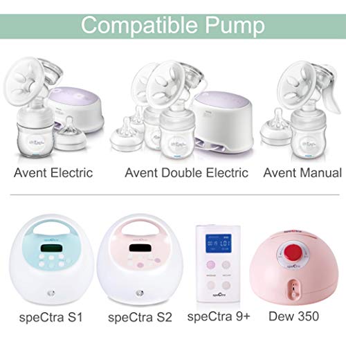 Maymom 2nd Generation Pump Valves for Spectra S1, S2 and 9 Pumps and Compatible with Avent