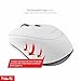 2.4G Wireless Mouse HAVIT 2000DPI Optical Mini Portable Mobile with USB Receiver, 3 Adjustable DPI Levels, 4 Buttons for Notebook, PC, Laptop, Computer, Macbook - White