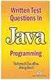 Amazon.in: Buy Written Test Questions in Java Programming Book Online ...