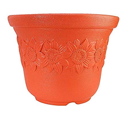 Antier Terracotta Round Plastic Planter 12