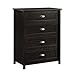 Sauder County Line 4-Drawer Chest, Estate Black finish