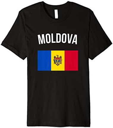 Moldova T-shirt Moldavian Flag Tee Vacation Travel Souvenir