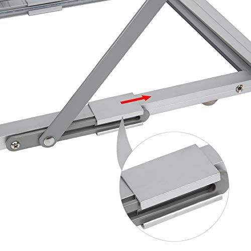 Polmart Aluminum Brochure Magazine Catalog Literature Display Rack, 6 Pockets - Thumbnail 3