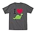 I (Heart) Love Dinosaurs Brontosaurus Dino T-Rex Cute Fun Cool - Toddler T-Shirt