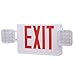 Exit Signs, AUSPICE LED Exit Sign Battery, Emergency Exit Sign, Self Contained 120V/277V Exit Light, UL Exit Sign with Emergency Lights, Energy Efficient, Long Lasting and Fire Resistance
