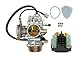 YFM660 Carburetor & Relay Solenoid fit For Yamaha Grizzly 660 YFM660 2002-2008 Carb