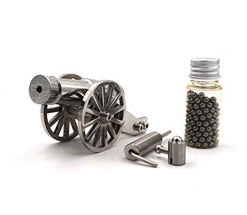 Metal Napoleon Cannon Stainless Steel Artillery Model Kits Men's Desktop Decoration and Collectibles Home Decor/Hotel Club/Showcase