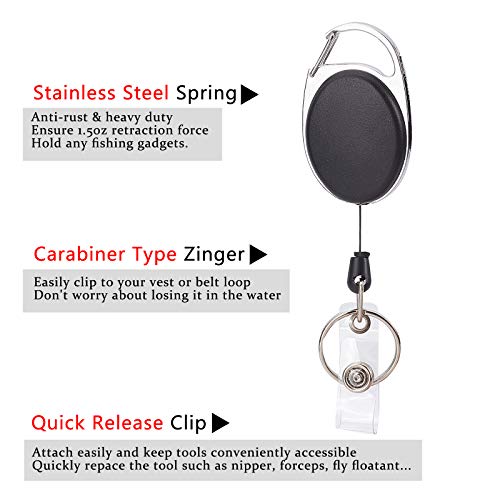 SUPERFINDINGS 5Stk Angelzange Angelgreifer Aluminium Angelzange Fischlippengreifer Grabber Lippengreifer Angelset Für… – Bild 7