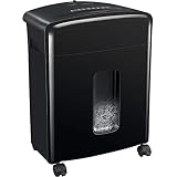 Bonsaii 12-Sheet Cross-Cut Paper, CD/DVD, and Credit Card Shredder with 3.5-gallons Pullout Basket, Black (C220-A)