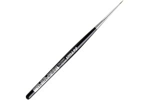 DA VINCI BRUSHES da Vinci Watercolor Micro Maestro Watercolor Brush, Black