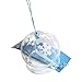 Japanese Wind Bell Chimes Handmade Glass Panel Charms Suncatchers Snowflakes