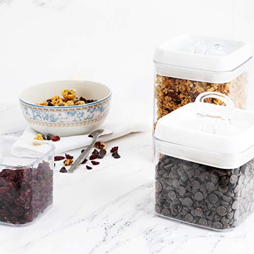 Homeries Storage Containers 10 Pieces Set Durable Stackable BPA Free with Airtight Lids - Keeps Food Dry & Fresh for Home Kitchen & Restaurant