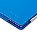 Snugg iPad 3 & 4 Case - Smart Cover with Flip Stand (Electric Blue Leather) for Apple iPad 3 and 4