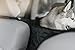 Dog Car Seat Covers Pet Back Seat Cover for Dogs - Waterproof, Scratch Proof, Nonslip, Hammock Convertible, Pockets, Side Flaps, Black Backseat Cover for Cars, Trucks, SUV