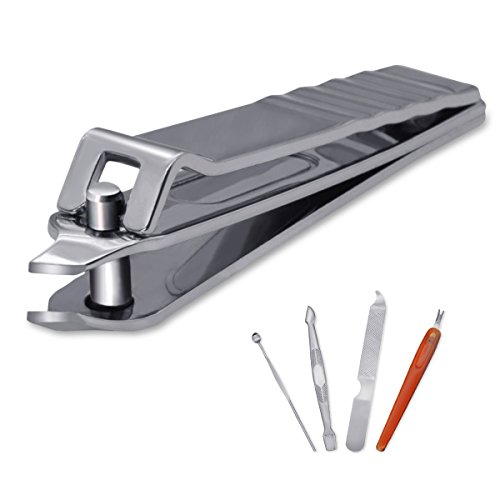 Toenail Clipper Extra Large, AYADA 6mm Wide Opening Toe Nail Cutter