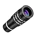 TECHO Professional 12X Zoom Telephoto Lens, Fisheye Lens, Wide Angle Lens, Macro Lens for iPhone 8 7 6s Plus SE, Samsung Galaxy S8 S7 Edge Google & Most Smartphones