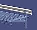 ClosetMaid 2836 Shelf Hang Track, 80-Inch, White