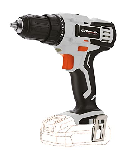 Daewoo Akku-Bohrschrauber DALD18-P1 | U-FORCE 18 V Lithium Akku Bohrmaschine | Akkuschrauber | B/O Lithiumbohrer | 2…