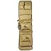 Airsson Tactical Rifle Shotgun AR15 AK47 Pistol Gun Case Cover Soft Double Bag Backpack Fishing Storage with Shoulder Strap Magazine Pouch Nylon (Tan, 48