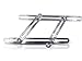 Upgraded Stainless Steel Multi-Angle Measuring Ruler Angle-izer Template Tool Construction Precision Steel Foldable For Carpenters Builders DIY 7Projects Measure Make Bulls Eyes Arches By ALLANGLES