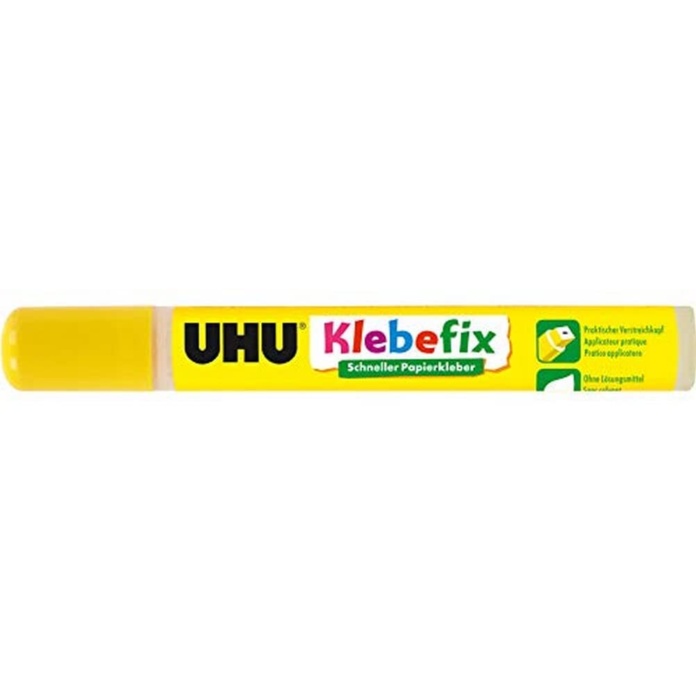 UHU Klebfix, Solvent-Free Adhesive, Transparent, 25 g