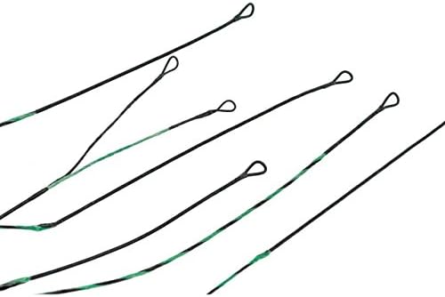 Americas Best Bowstrings Arena 34 Premium String Set, Green/Black