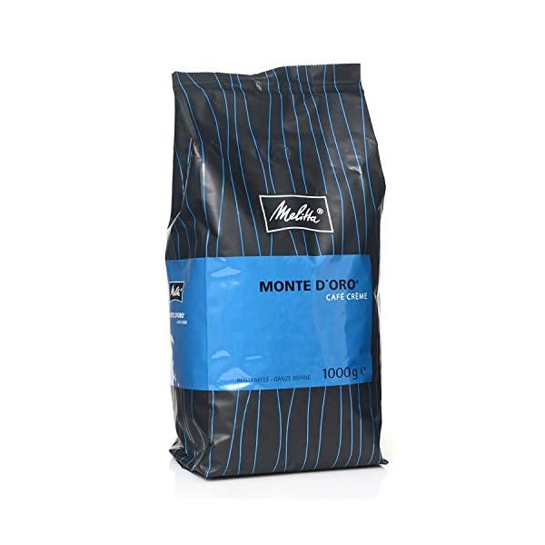 Melitta Monte d'Oro Cafe Creme mild - 8 x 1kg ganze Kaffee-Bohne – Bild 3
