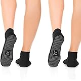 Rymora Non Slip Grip Socks for Women & Men, Elderly