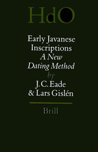 Early Javanese Inscriptions: A New Dating Method (Handbook of Oriental Studies/Handbuch Der Orientalistik)