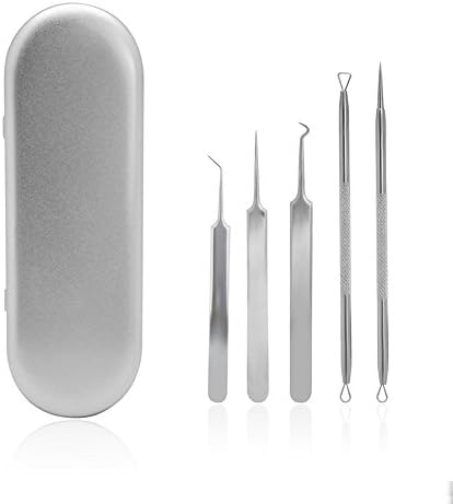 Blackhead Remover Tools Kit – Blackhead Tweezers Kit, Pimple Comedone Extractor Tools Set