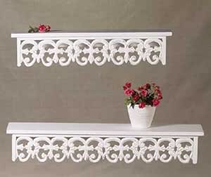 Amazon.com: Fleur De Lis Shelf Set #34351: Kitchen & Dining