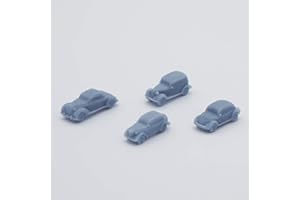 Outland Models Model Railroad Vintage Classic City Autos Cars Set 1:220 Scale Z